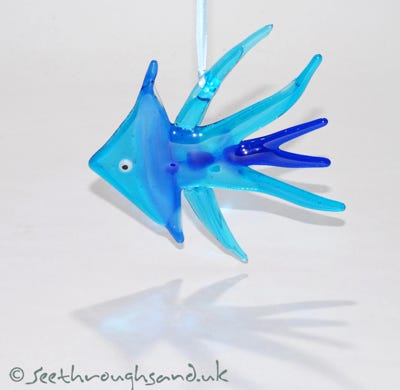 Fused glass starfish