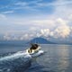 Approaching the Bunaken Marine Park