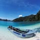 beach and boat