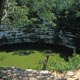 cenote from land - the Yucatán